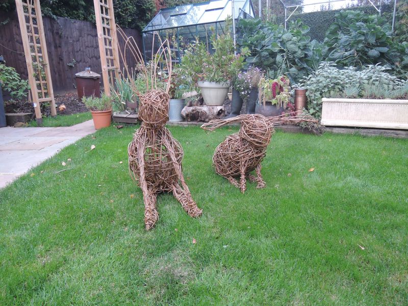 Any animal is possible with willow sculpture