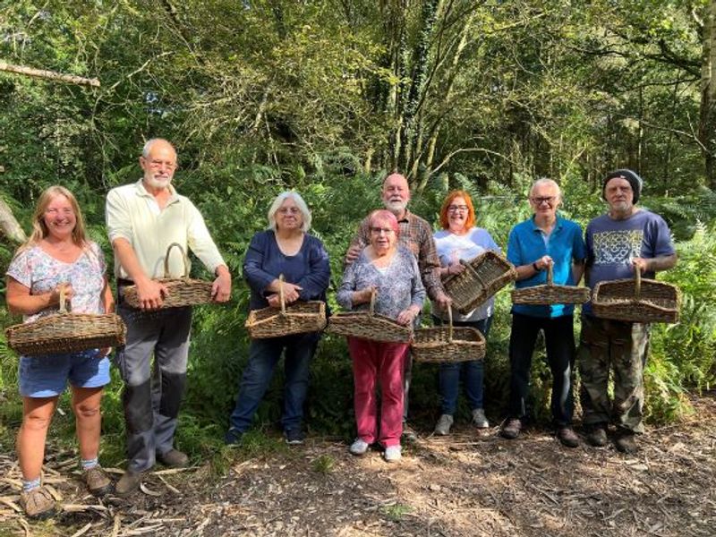 Square baskets made!