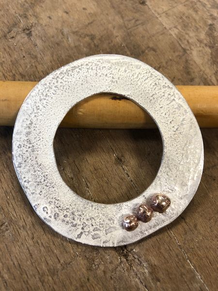 Reticulated silver with granulation