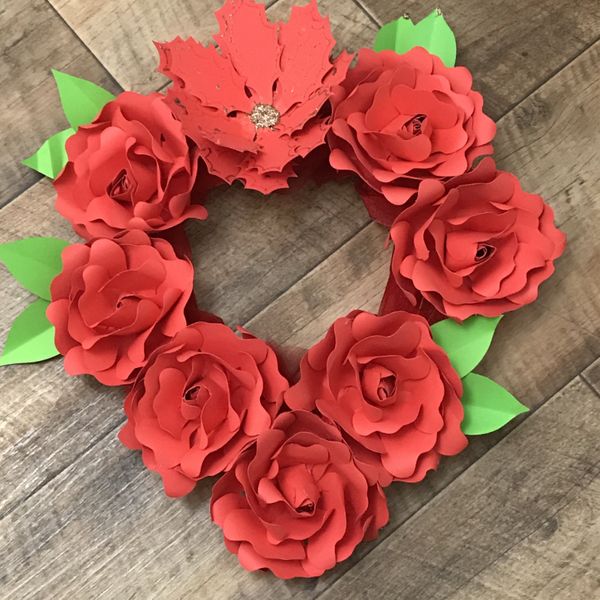 How to make paper flower roses