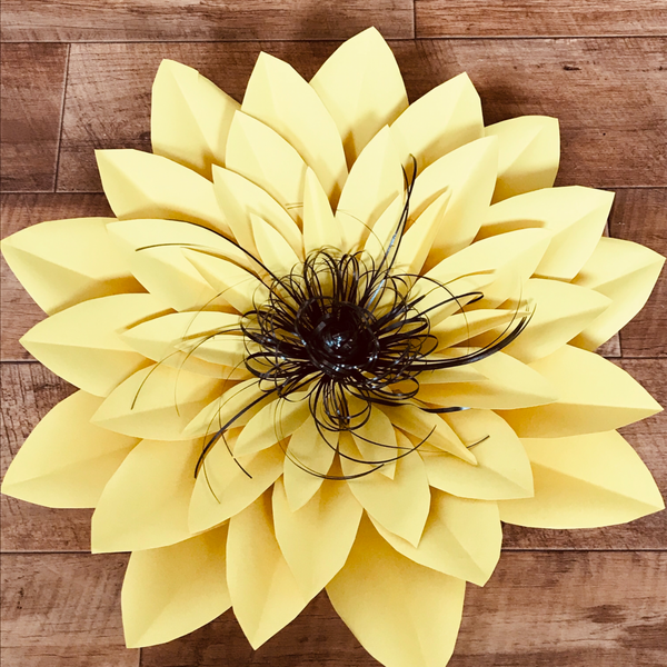 How to make a daisy paper flower