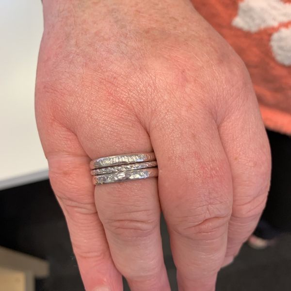 Student work from our stacking ring class