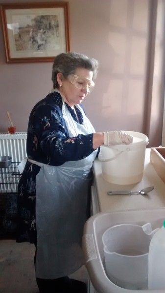 Soap making one day workshop in North Norfolk