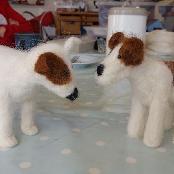 Needle felting for beginners at the Craft studio in Pewsey