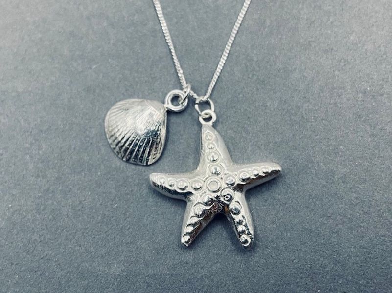 Silver Clay pendant created at Cowshed Creative in the Lake District