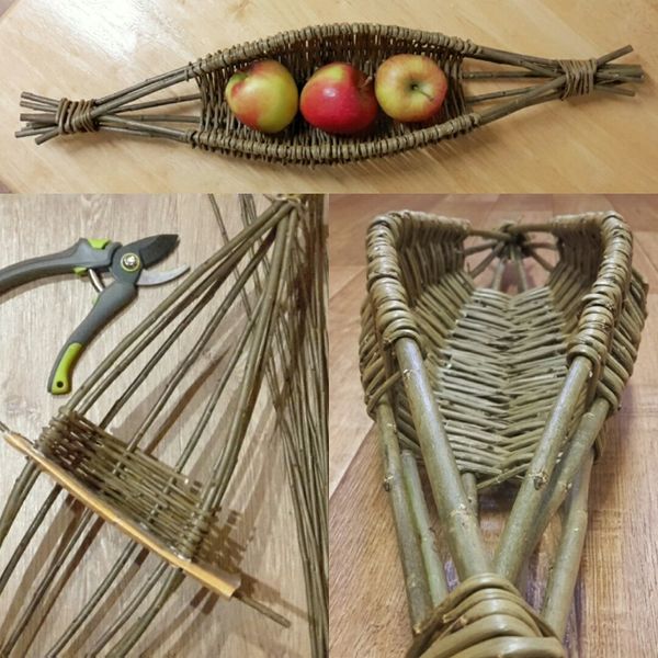 Willow Boat Basket Making
