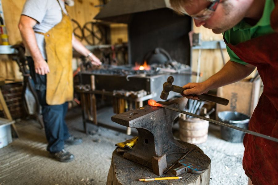 Blacksmithing experience taster