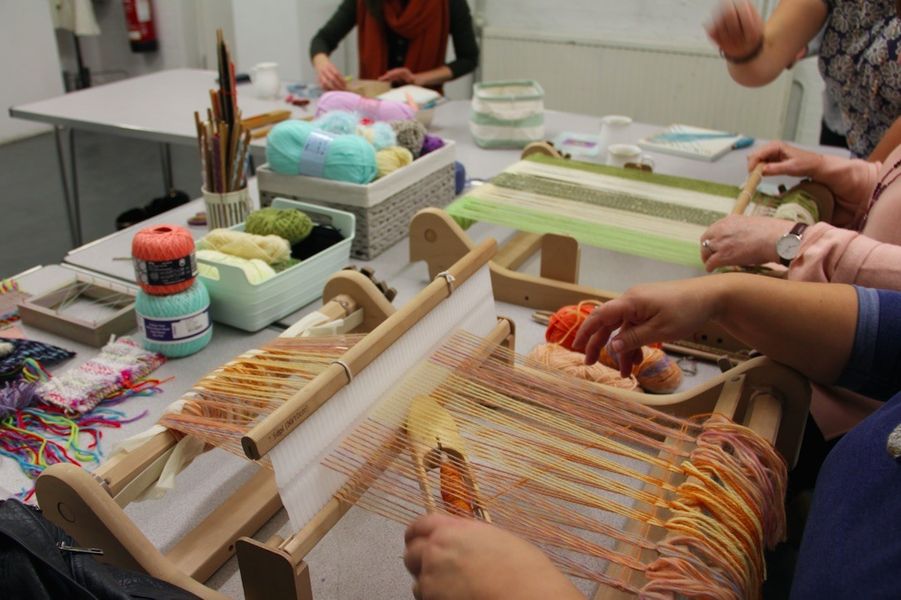 Pattern weaving course