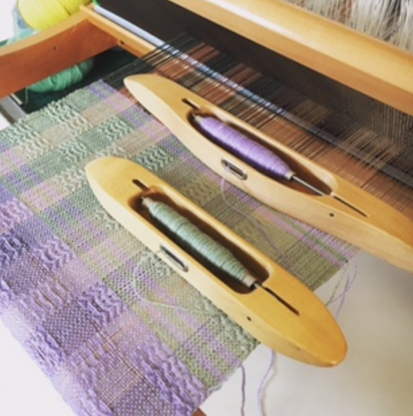 Pattern Weaving on a table loom