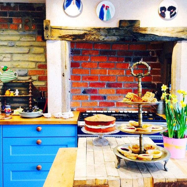 Lucy Renshaw's colourful home- Upcycling workshop Derbyshire