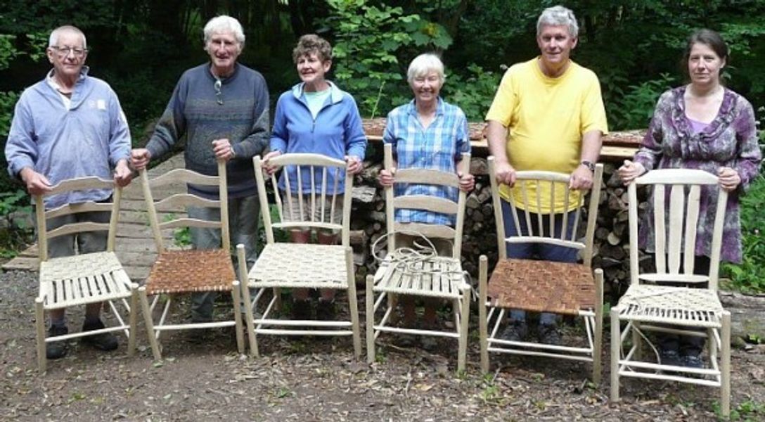 Course participants at the end of a course