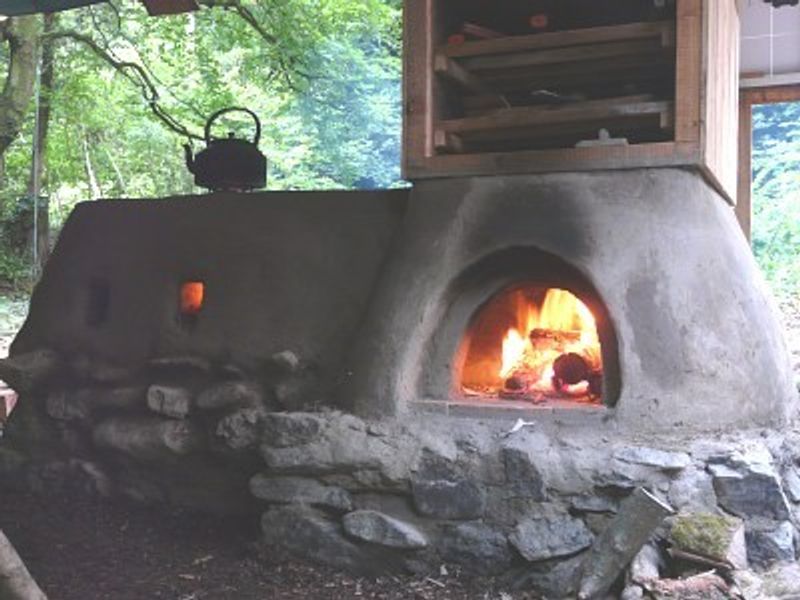 The clay oven and rocket stoves