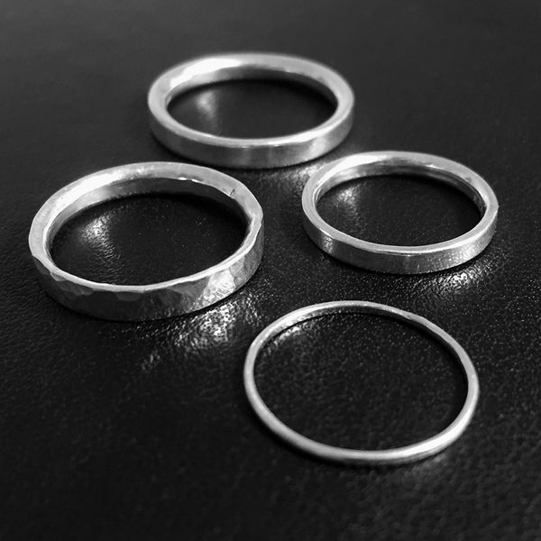 Make a silver ring workshop Somerset