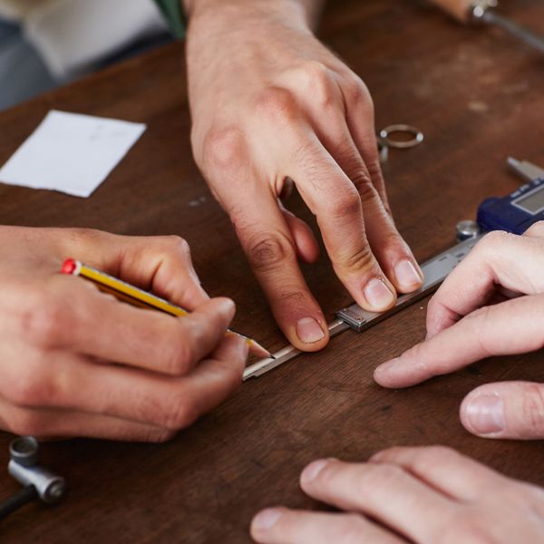 Make a silver ring workshop Somerset