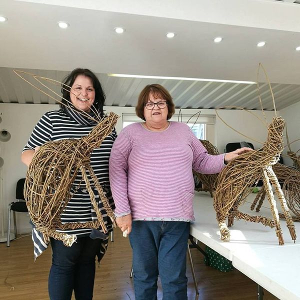 Willow Hare Sculpture Class 2018