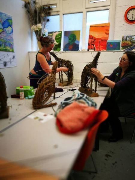 Hare Willow Sculpture Class 2018