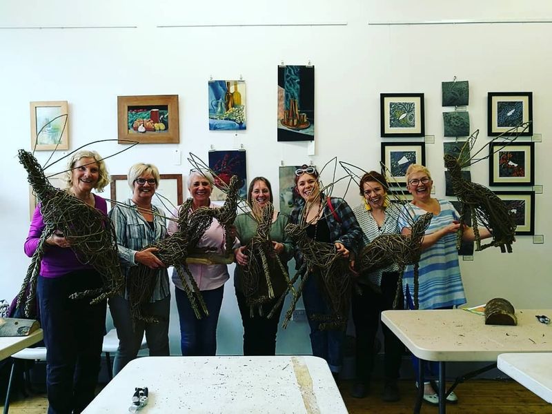 Willow Hare Sculpture Class 2018