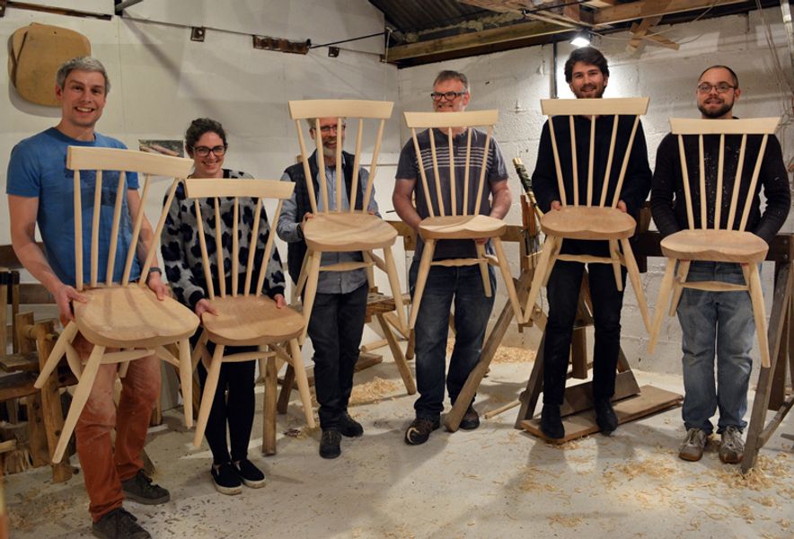 Proud Windsor chair-makers