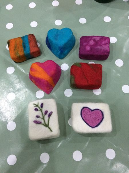 Felted Soaps