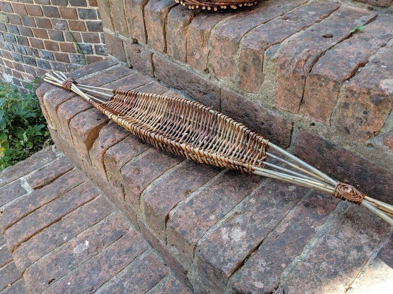 A Willow Boat Basket