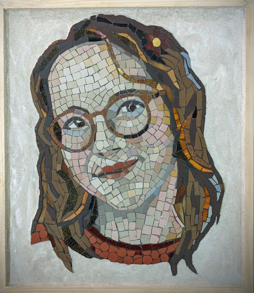 Portrait in mosaic