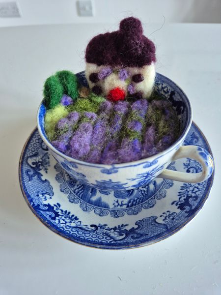 Landscape in a teacup. 