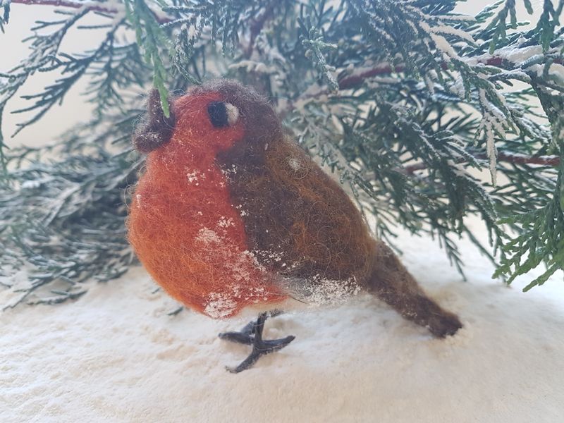Christmas robin.