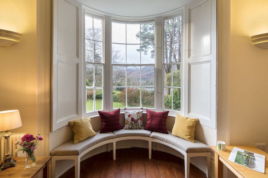 Window seat with a view at Lanehead