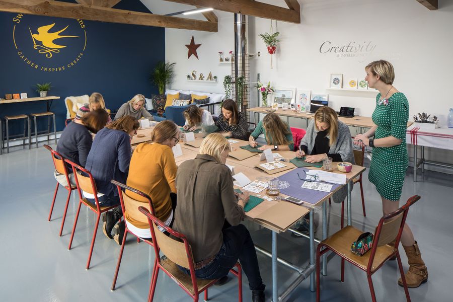 Swallows & Artisans workshop, Coniston, Lake District