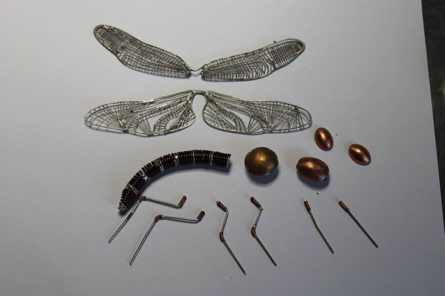 7 inch dragon fly components