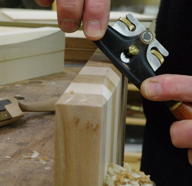 Using a spokeshave