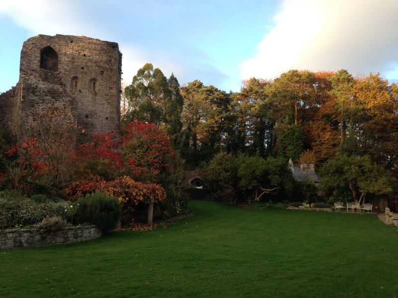 The venue- Usk Castle