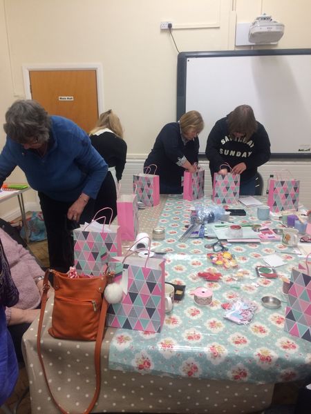 Packing of handmade candles from Tickton candle making workshop