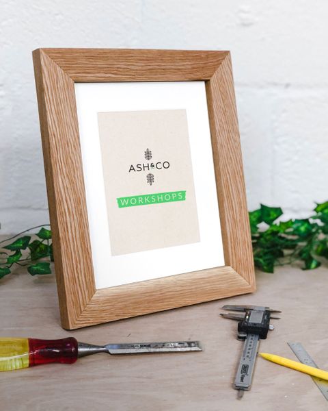 Make an 8x10" solid wood picture frame