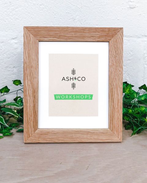 Make an 8x10" solid wood picture frame