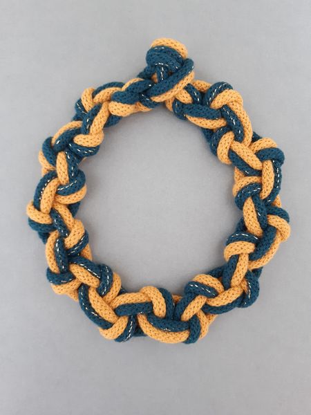 Macrame Knot Two Colour Necklace Online Workshop