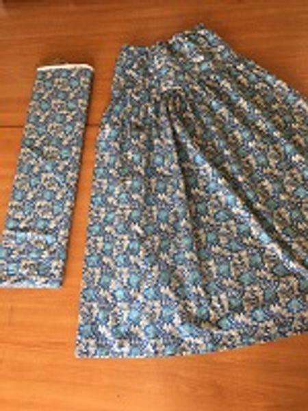 TIERED SKIRT IN COTTON LAWN - LOVELY TO WEAR 