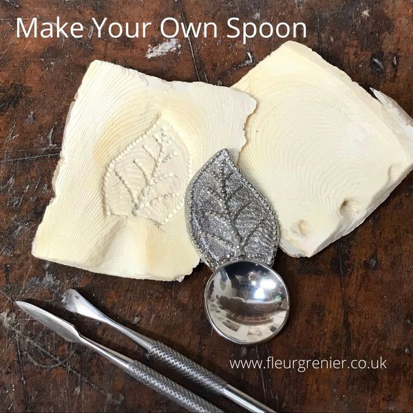 Finished Pewter Spoon