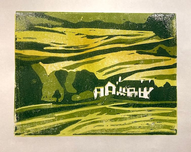 Lino Print Landscapes at Humble by Nature