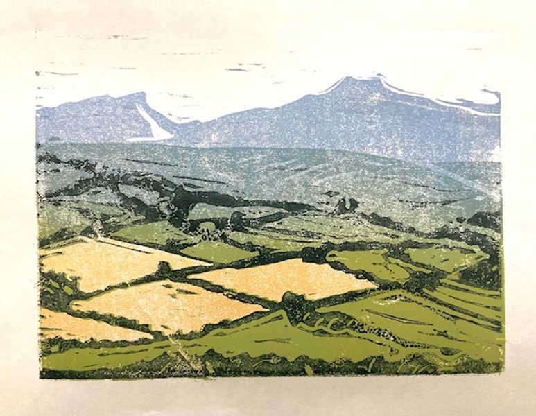 Lino Print Landscapes at Humble by Nature