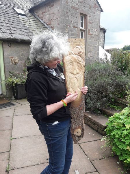 Wood Carving... Relief & Sculpture in Hardwood with Alister Neville at Greystoke