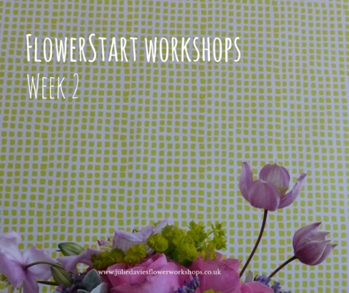 FlowerStart 4-week online flower arranging course