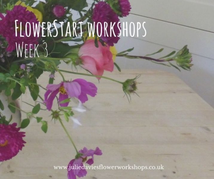 FlowerStart 4-week online flower arranging course