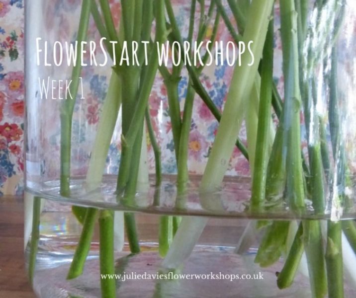 FlowerStart 4-week online flower arranging course