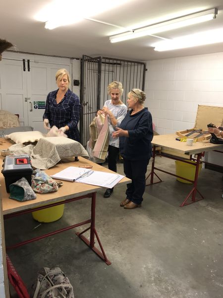 Students in our spacious workshop