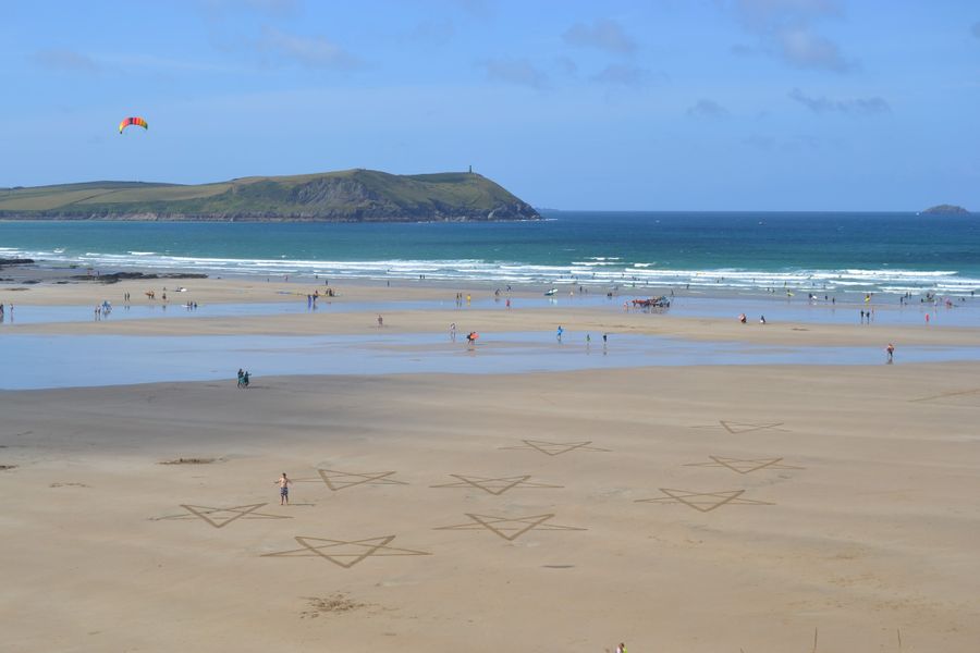 You'll be able to practice your stars on any beach!