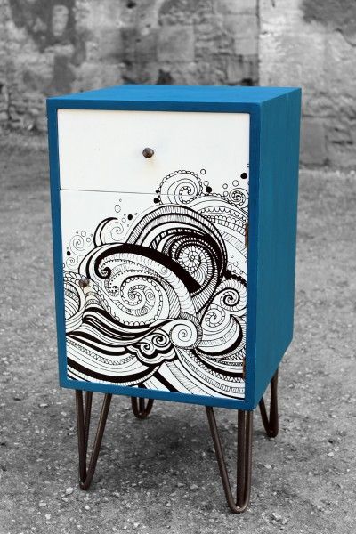 Furniture Art - Bespoke course with added graphics