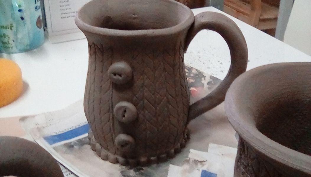 Mug made from slabs