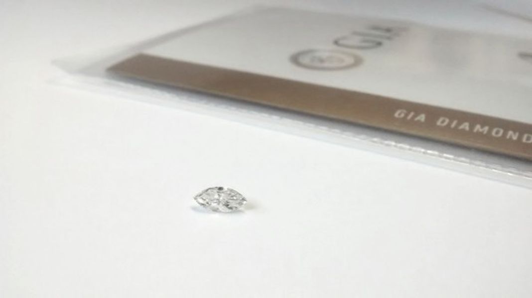 Marquise cut Loose Diamond for unique engagement ring workshop Stourbridge