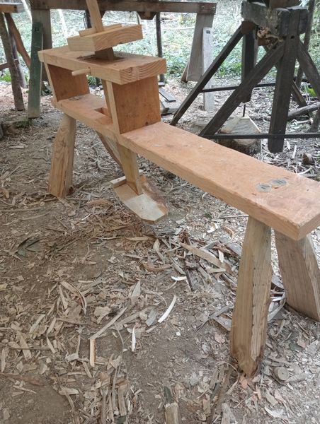 Touch Wood shave horse